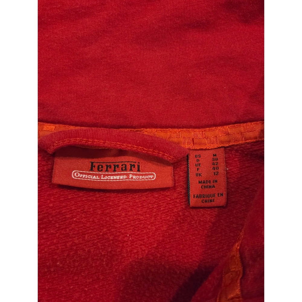 Ferrari Red Full Zip Jacket Medium F1 Racing - Picture 5 of 5